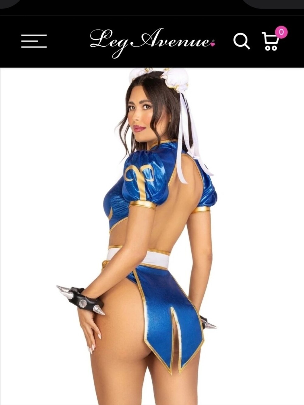 Chun-Li Streetfighter Brand New Cosplay Costume - Picture 6 of 8